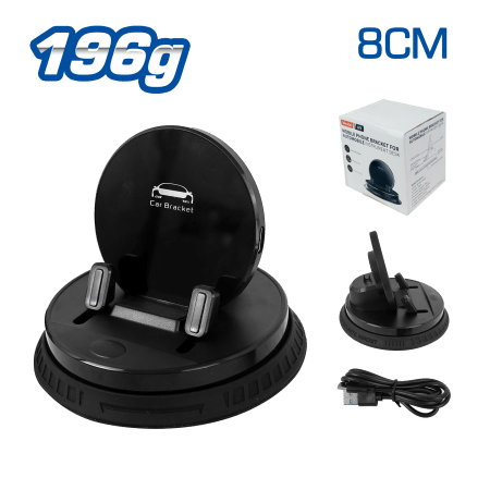 PORTA CELULAR MAGNETICO 8CM 196G NEGRO