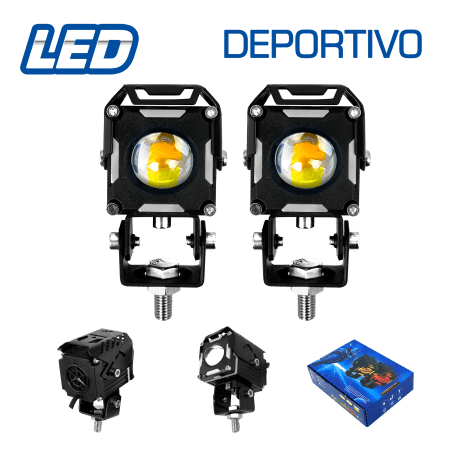LUZ LED DEPORTIVA 5 MODOS - MOTO