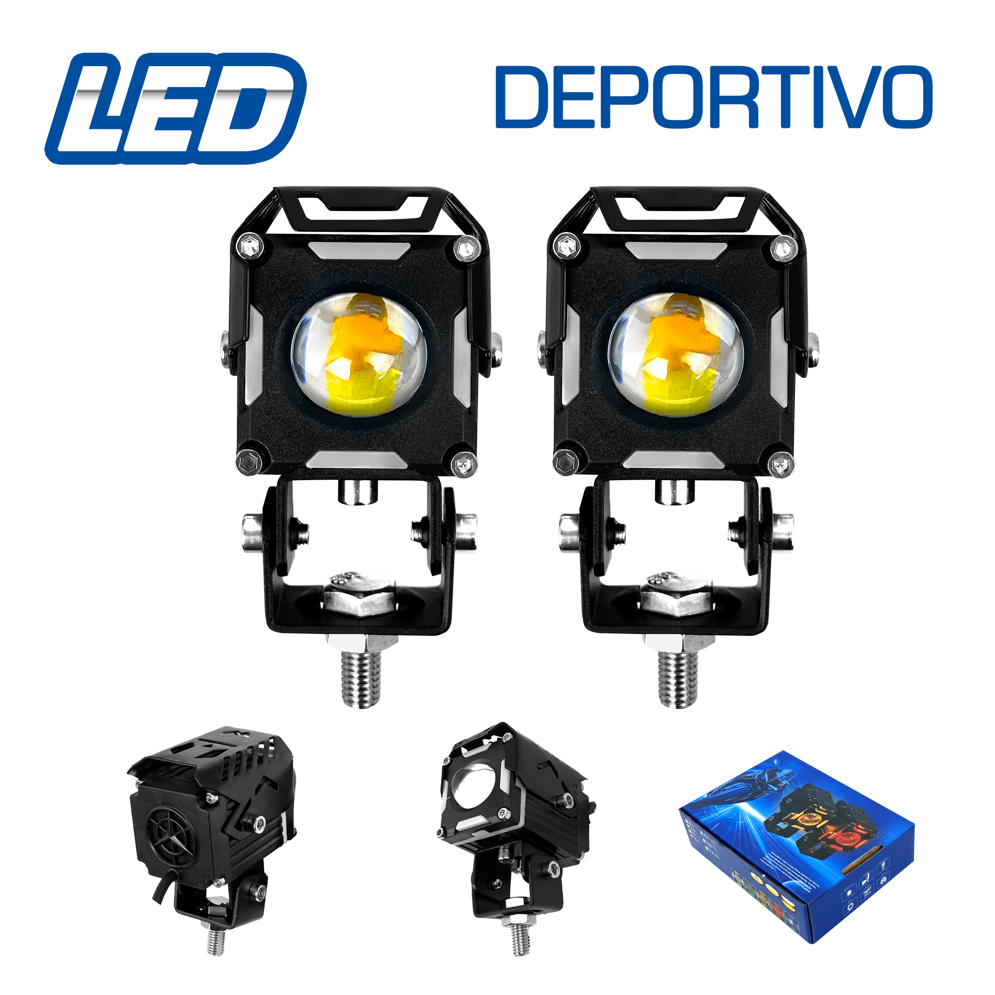 LUZ LED DEPORTIVA 5 MODOS - MOTO