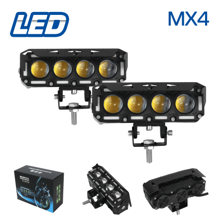 LUZ LED DEPORTIVA MOTO TUNNING MX4
