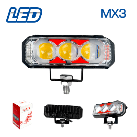 LUZ LED MOTO MX3
