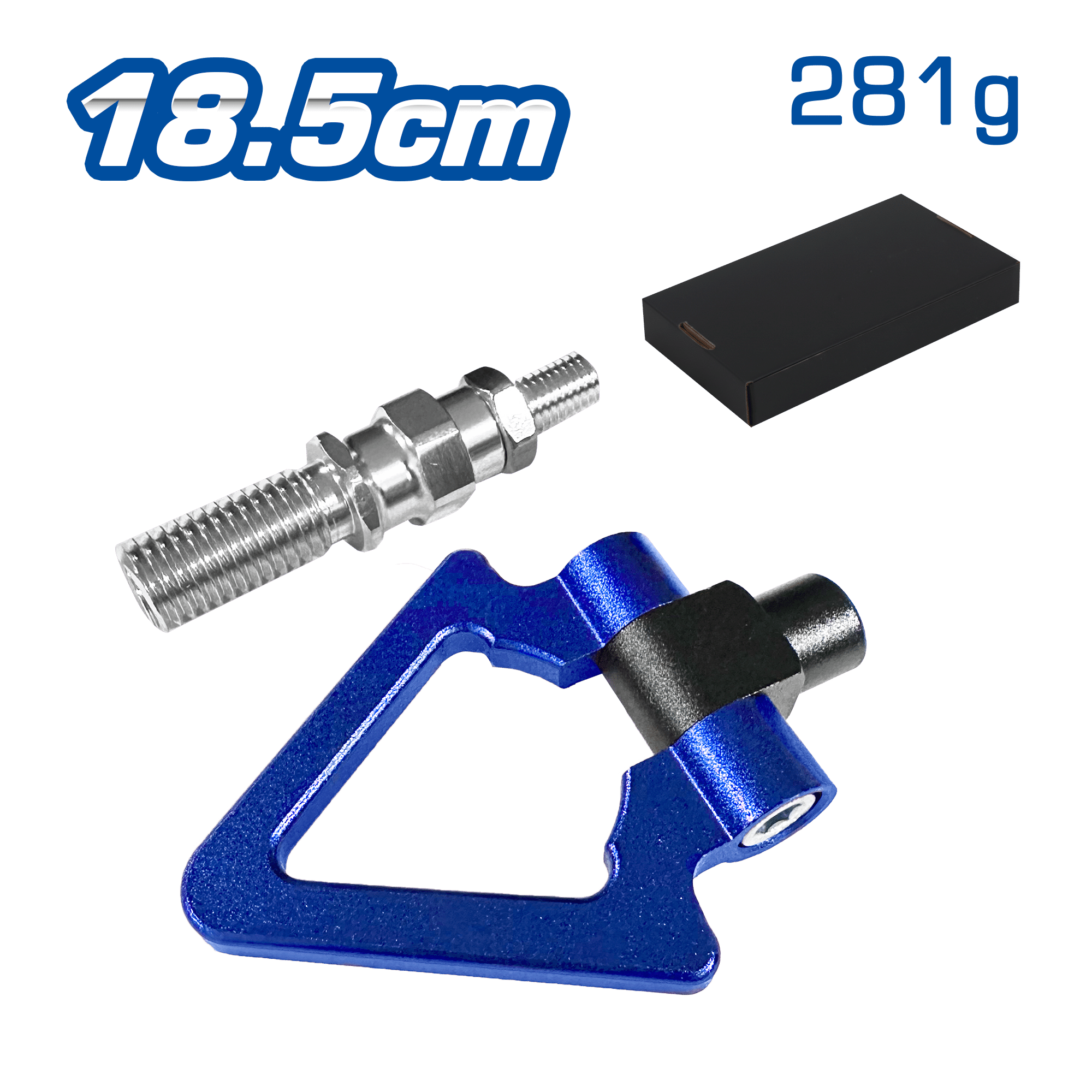 GANCHO REMOLQUE DEPORTIVO DIAMANTE 20.5CM 240G AZUL