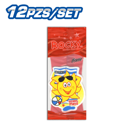 AMB. ROCKY  SOL TOALLA FRESA