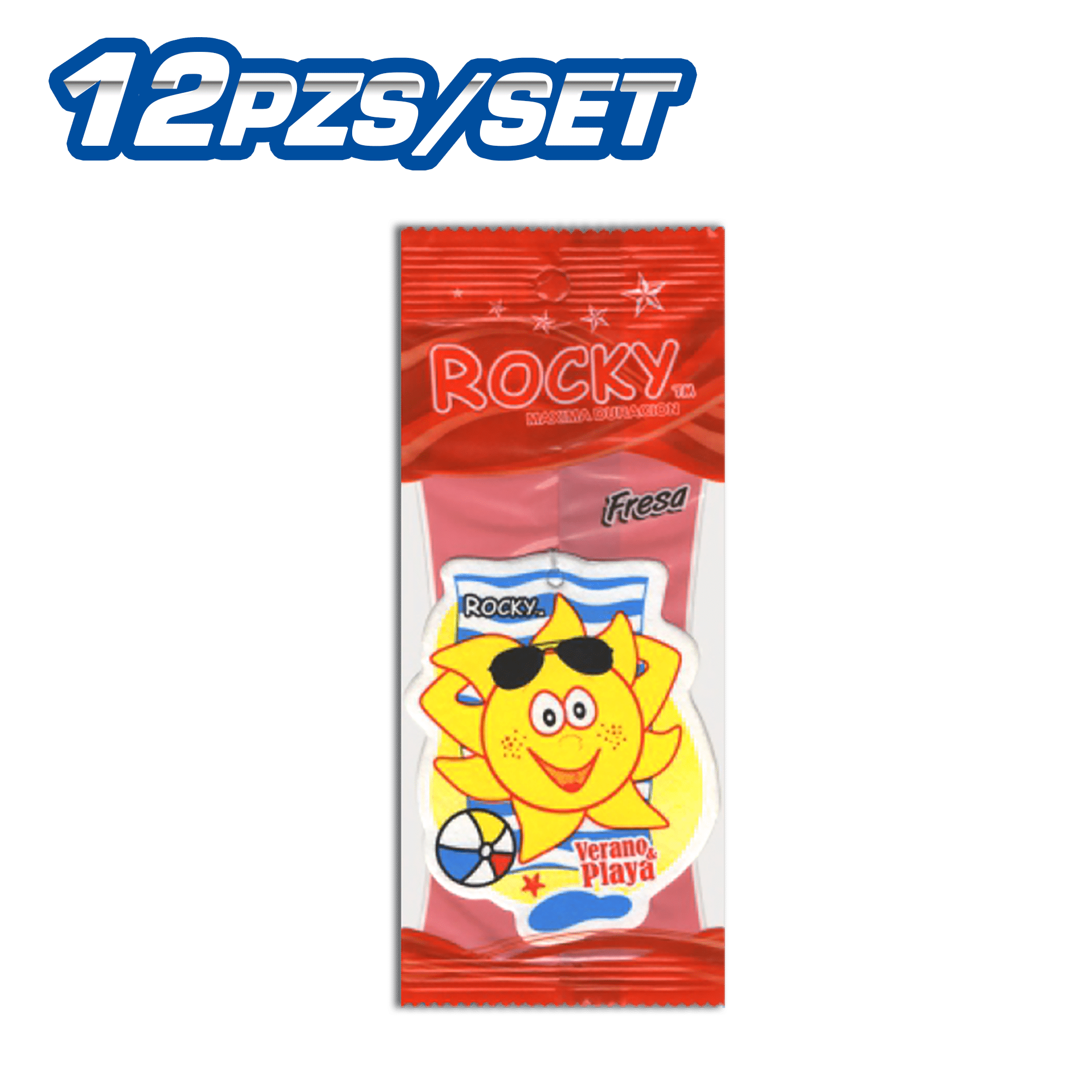 AMB. ROCKY  SOL TOALLA FRESA