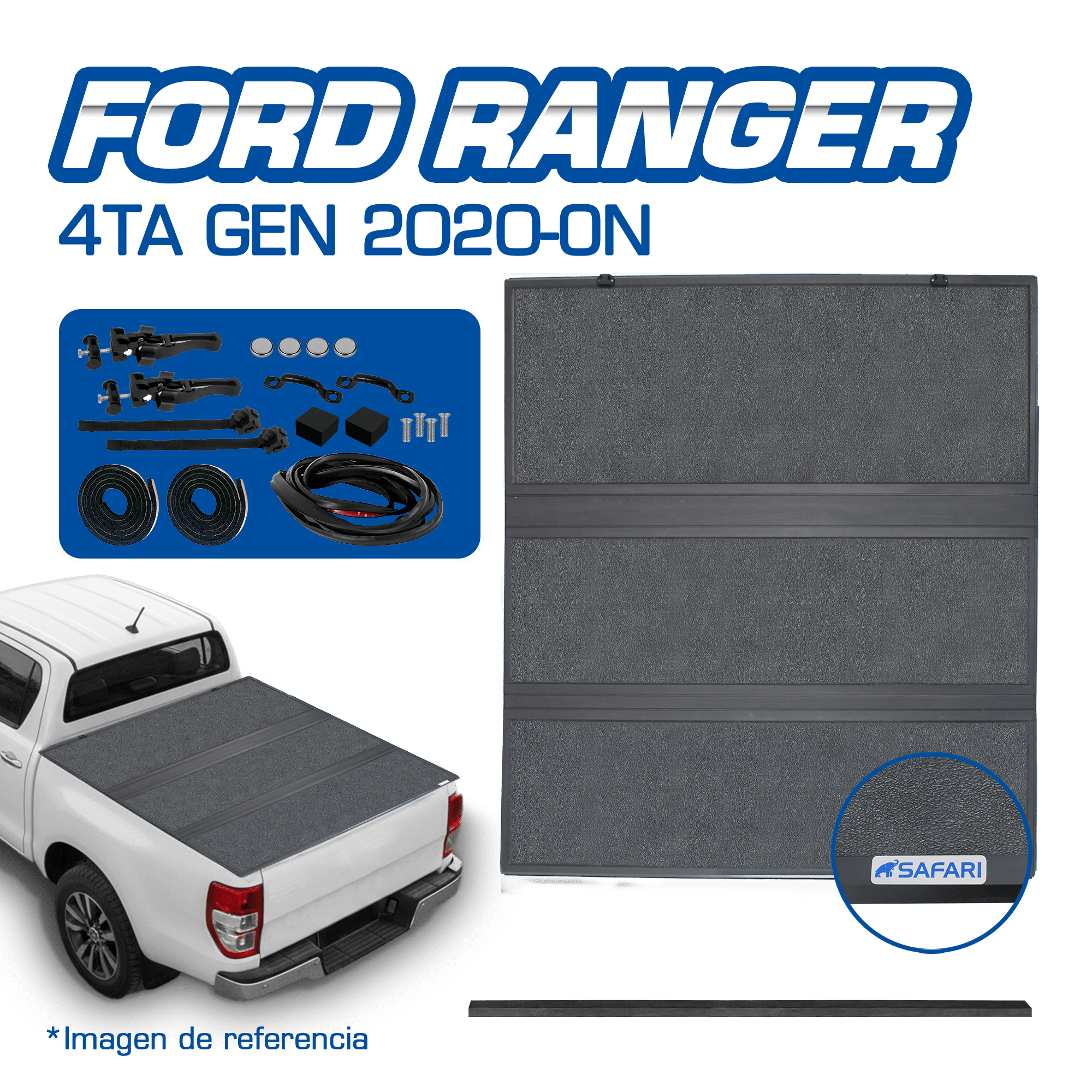 TOLVA P/FORD RANGER 4TA GEN 2020-ON