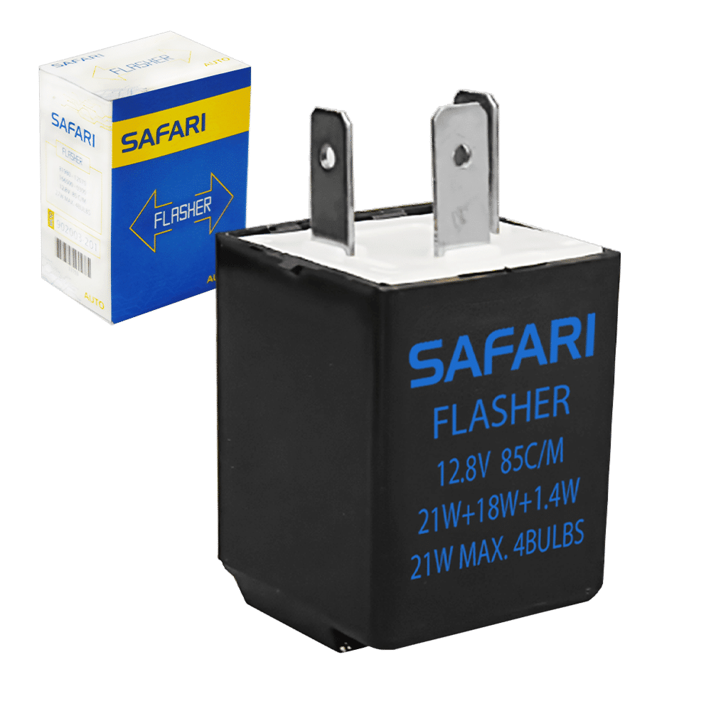 FLASHER 12.8V 3 PIN 85C/M 21W MAX 4BULBS