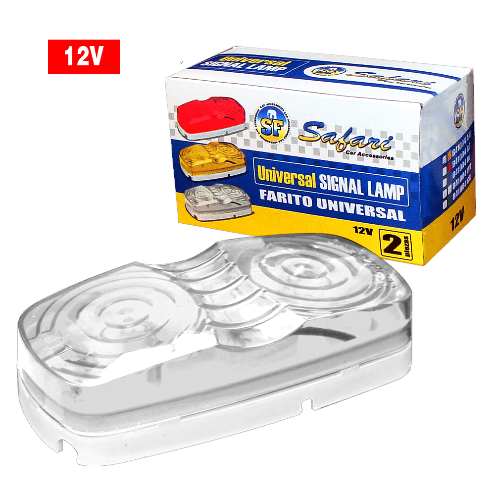 FARITO LATERAL BLANCO T10 12V 5W X2PZS