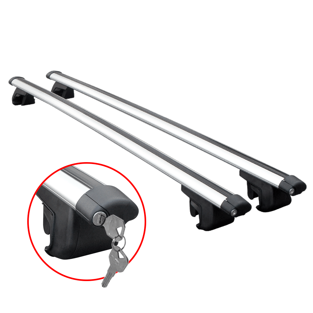 CROSS BAR ALUMINIO C/LLAVE 50"