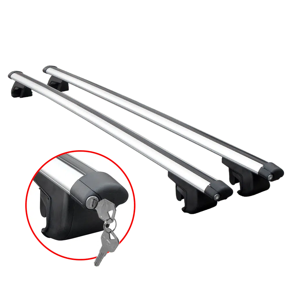 CROSS BAR ALUMINIO C/LLAVE 50"
