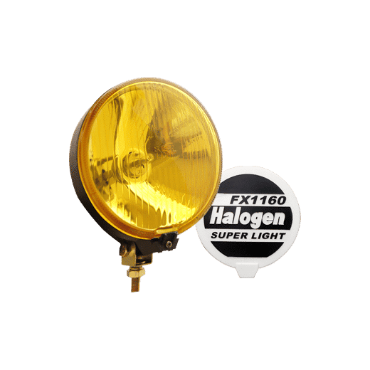 NEBLINERO REDONDO 12V H3 55W 16CM FX1160 C/TAPA AMBAR