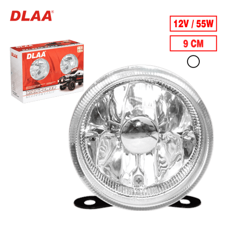 NEBLINERO REDONDO 12V H3 55W 9CM CLARO