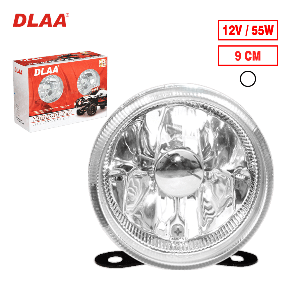 NEBLINERO REDONDO 12V H3 55W 9CM CLARO