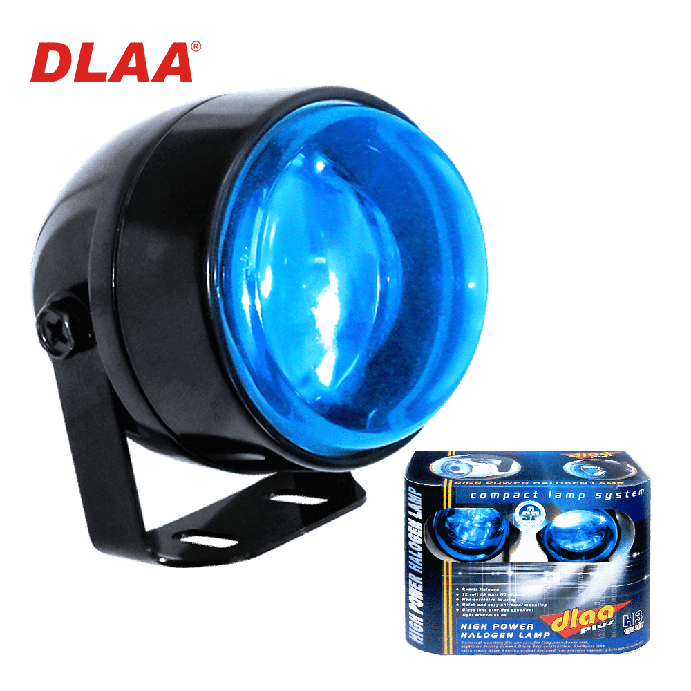 NEBLINERO REDONDO 3PULG (75mm) H3 12V 55W AZUL