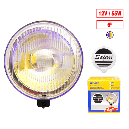NEBLINERO REDON 6PULG 12V C/TAPA TORNASOL