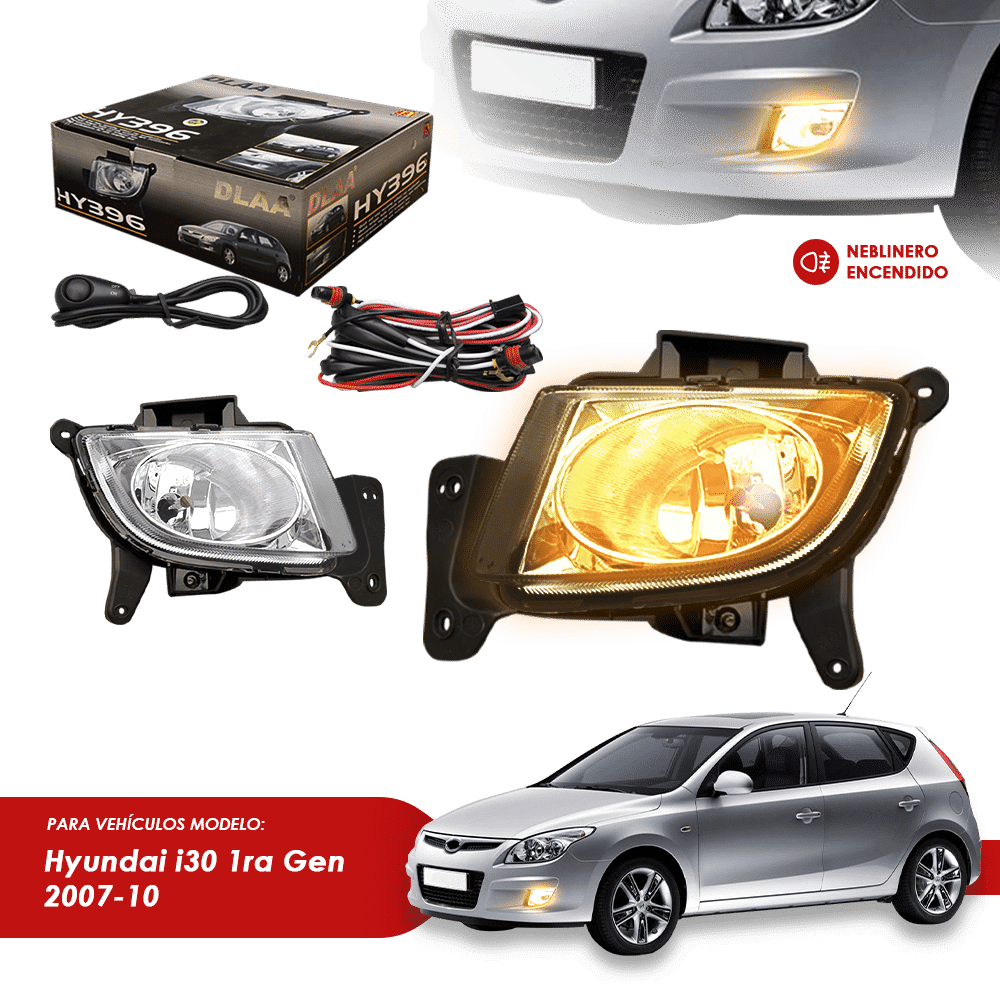NEBLINERO SET COMPLETO HY I30 1RA GEN 2007-10