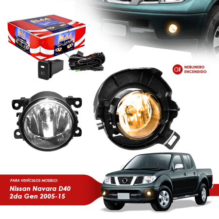 NEBLINERO SET COMPLETO NS NAVARA D40 2DA GEN 2005-15