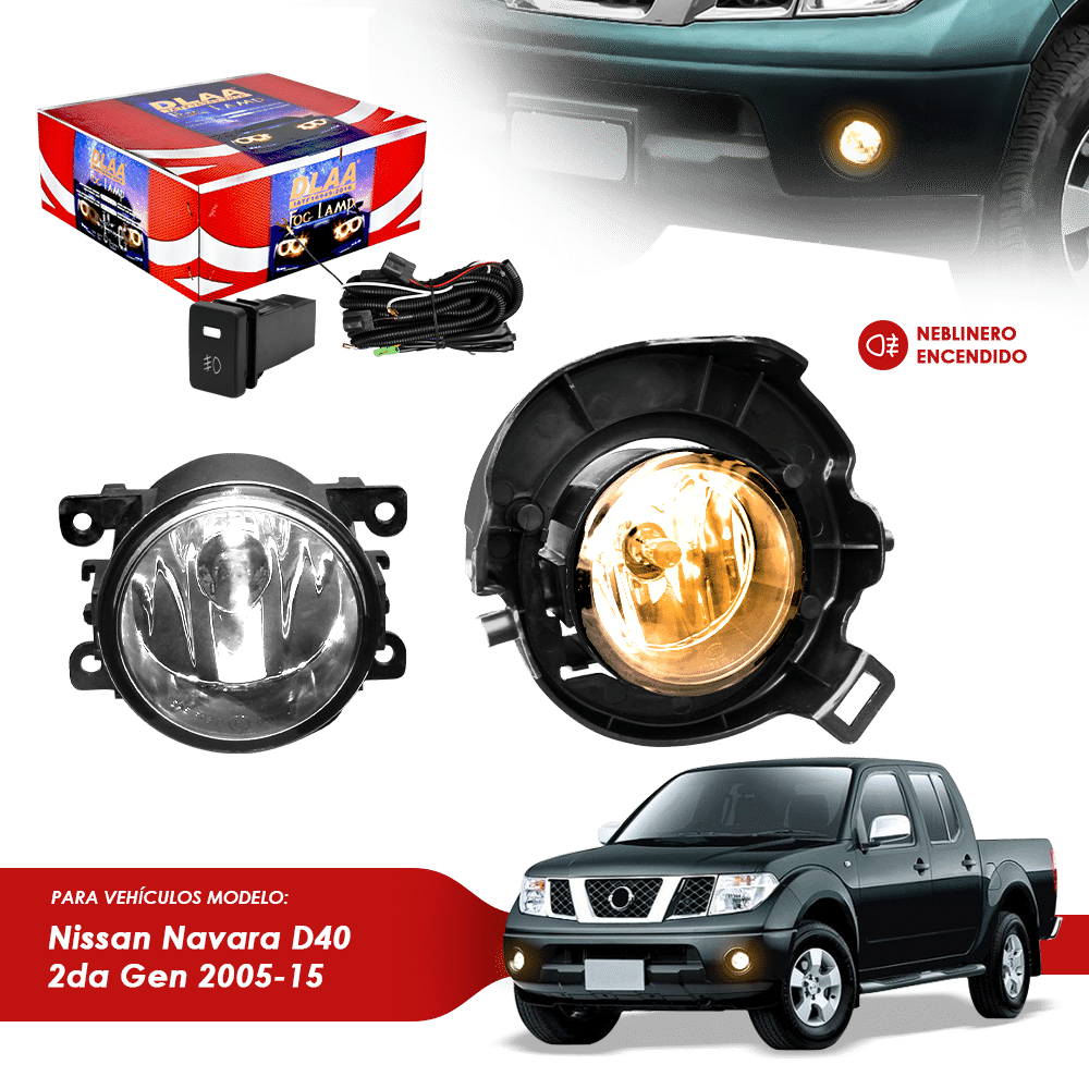NEBLINERO SET COMPLETO NS NAVARA D40 2DA GEN 2005-15