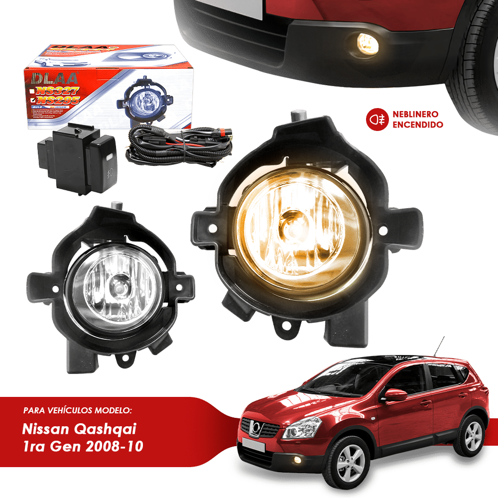 NEBLINERO SET COMPLETO NS QASHQAI 1RA GEN 2008-10