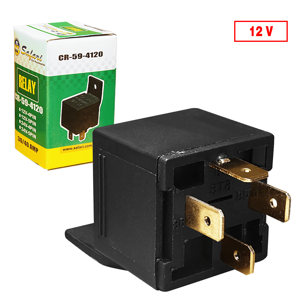 RELAY DE LUZ 12V 4PIN