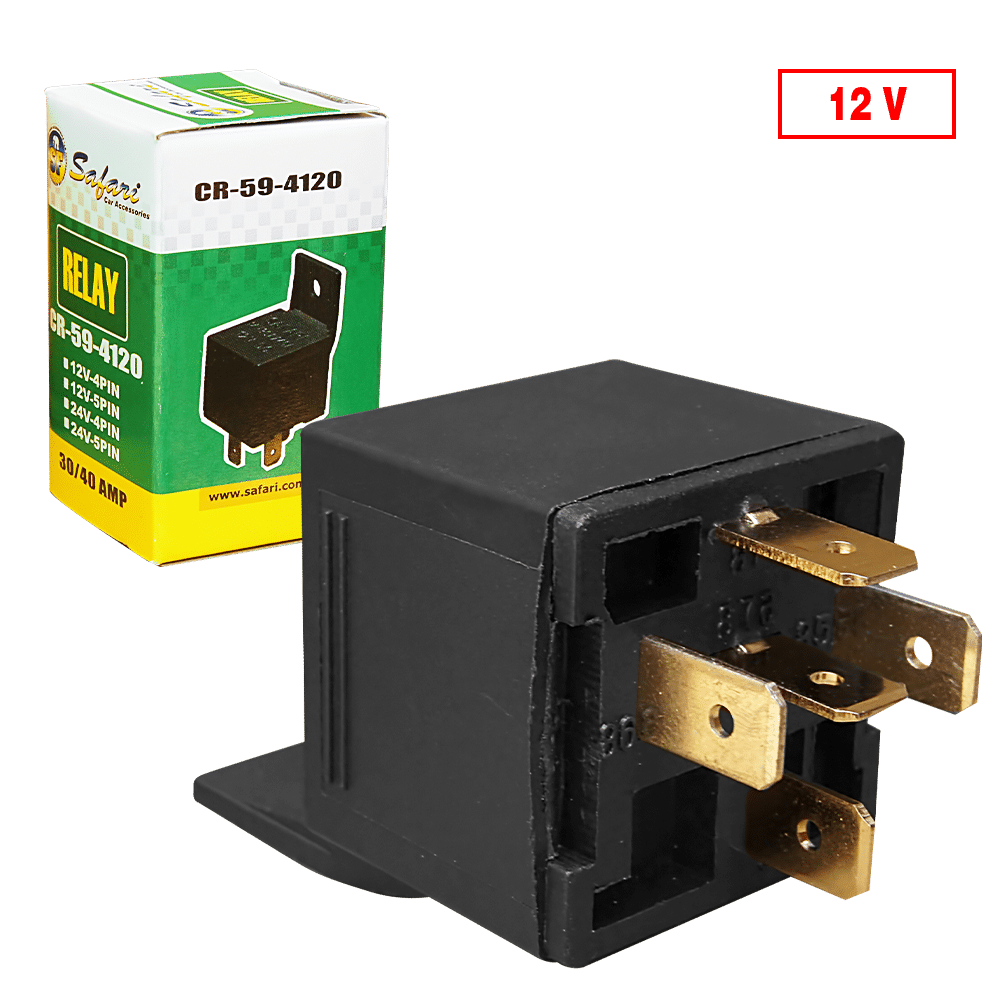 RELAY DE LUZ 12V 5PIN SAFARI LR-4120