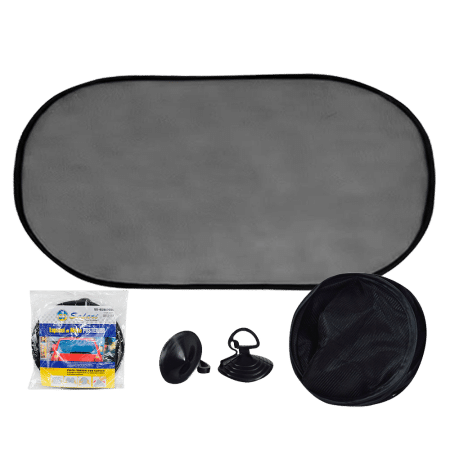 TAPASOL POSTERIOR MALLA NEGRA 100X50CM