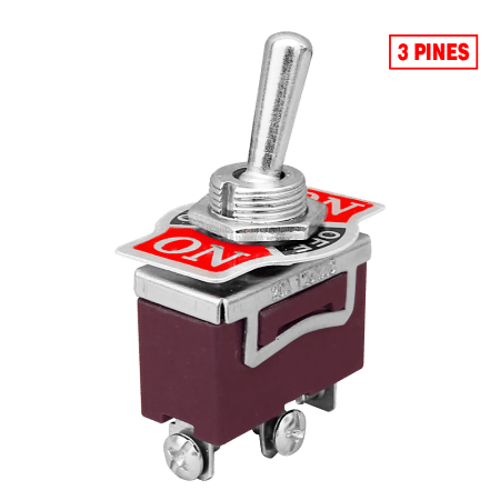 SWITCH DE LUZ ON-OFF 3PIN X10PZS