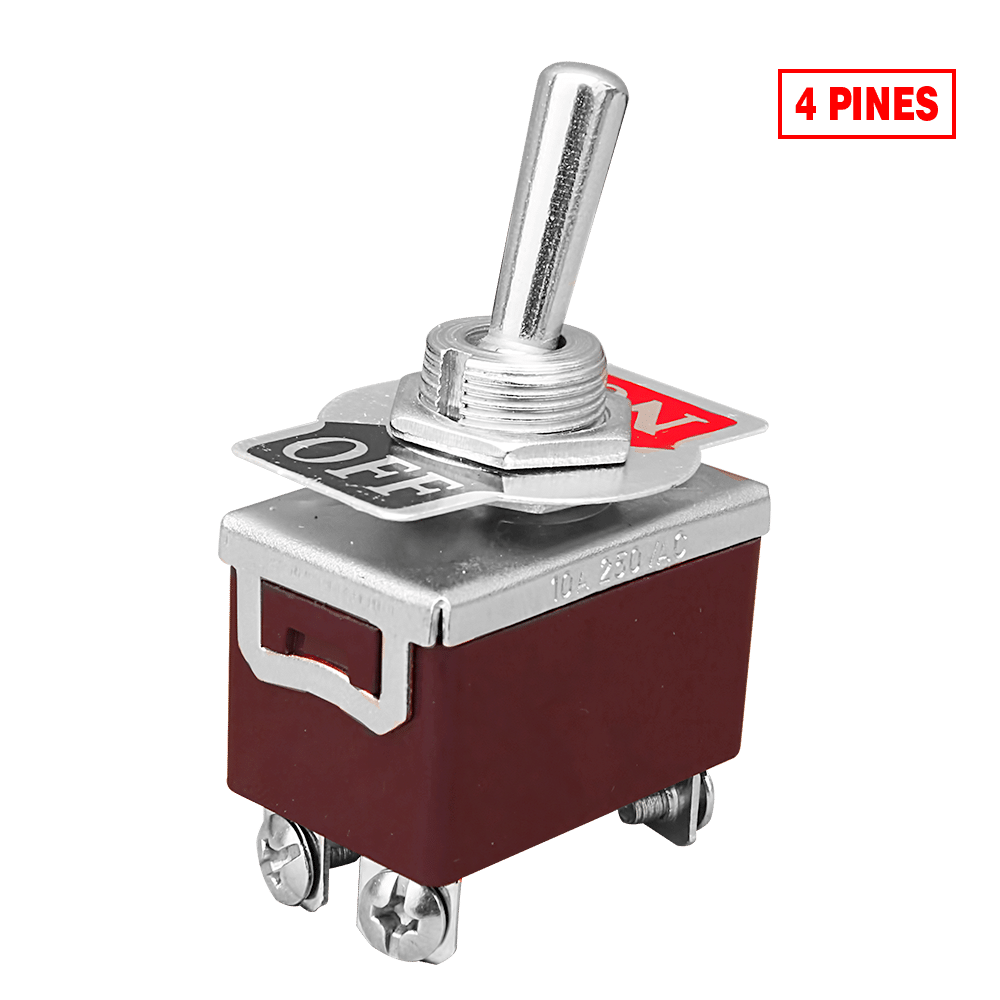 SWITCH DE LUZ ON-OFF 4PIN X10PZS