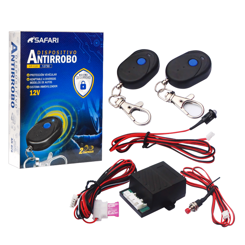 SET DE SISTEMA ANTI-ROBO C/CONTROL