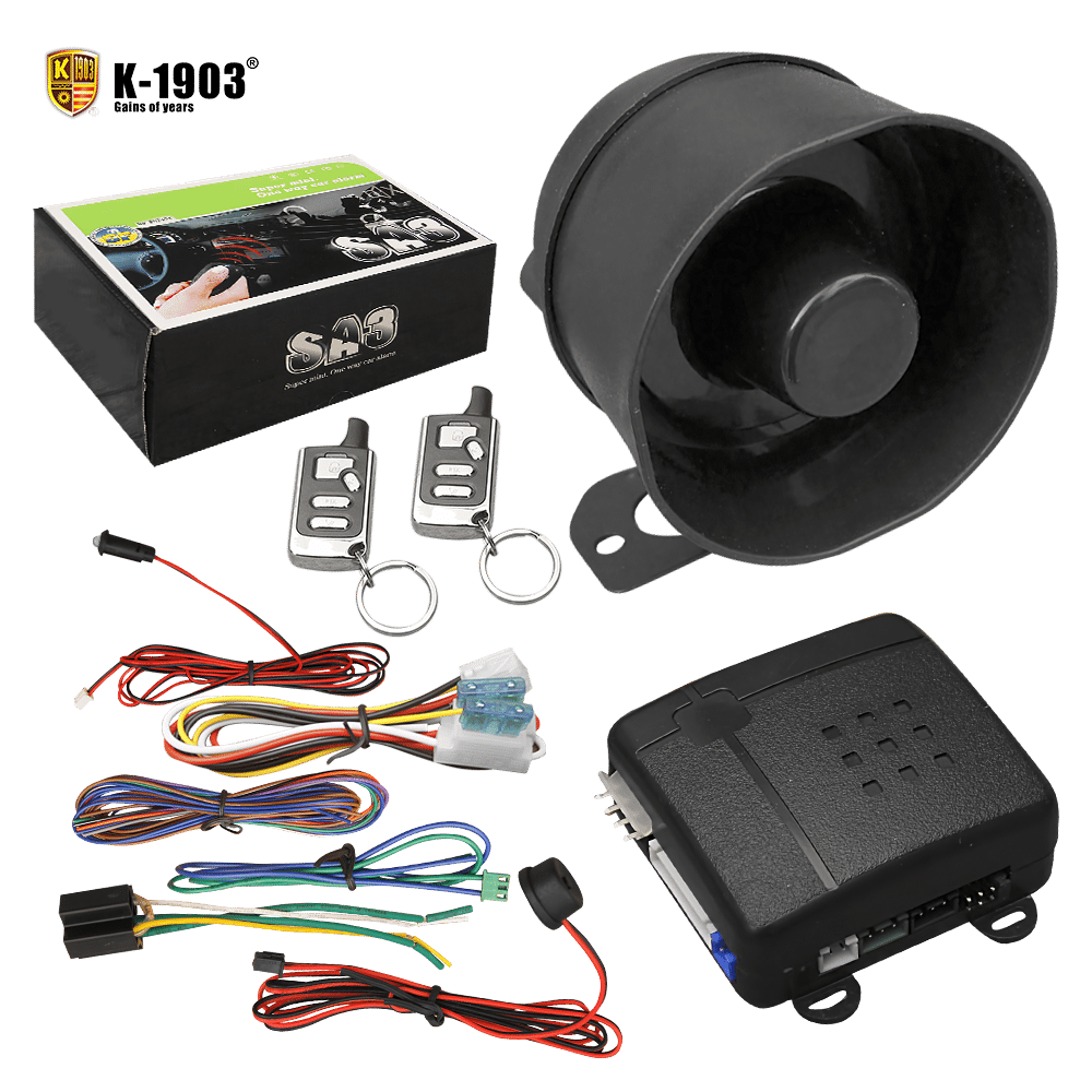 ALARMA P/VEHICULO C/CONTROL Y SIRENA