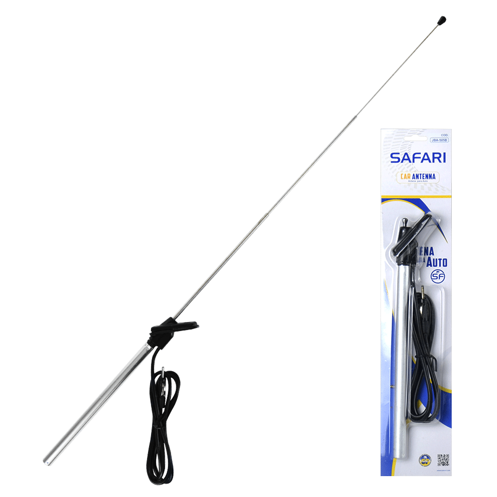 ANTENA AM/FM 30PULG 04 SECCIONES BLISTER + CABLE