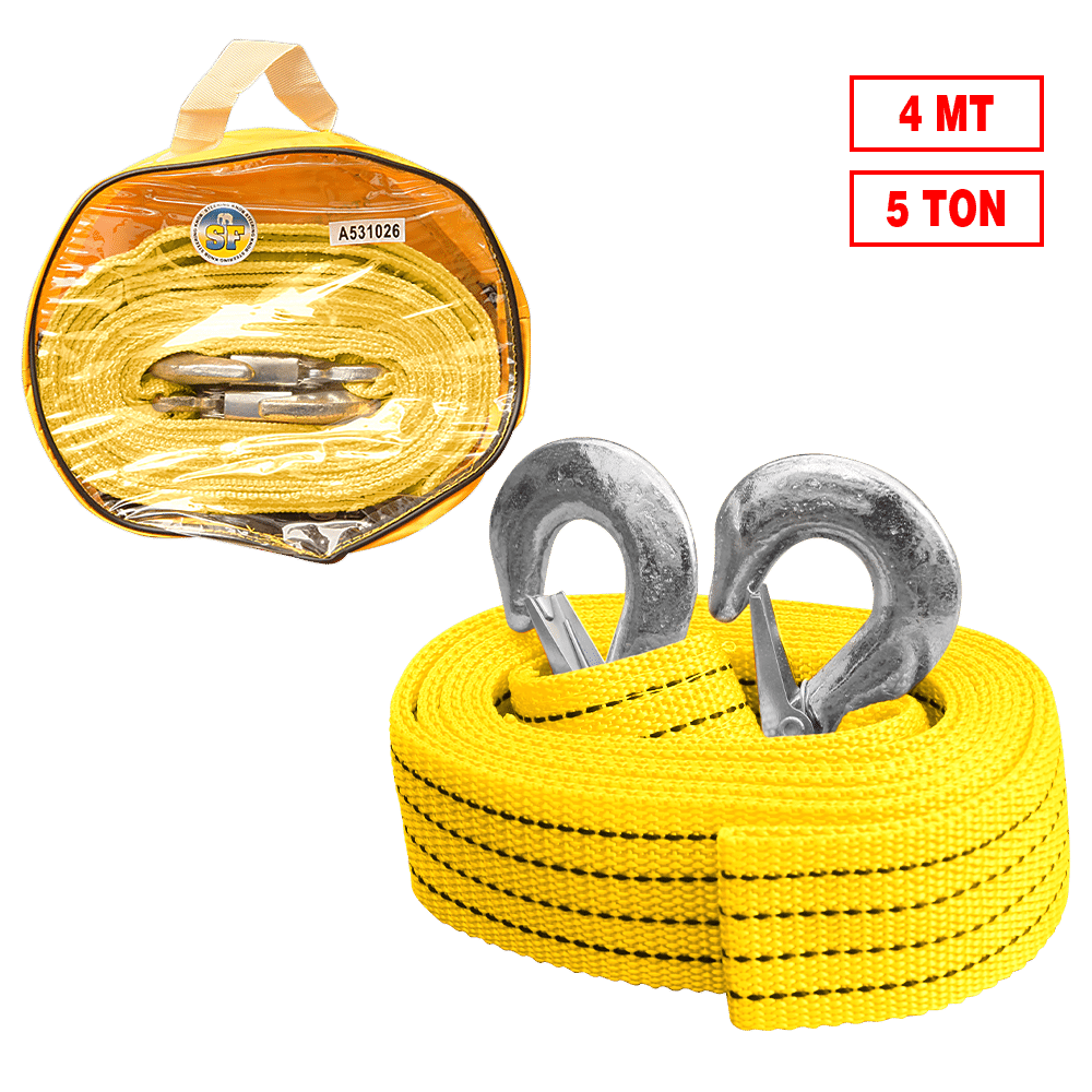 FAJA DE REMOLQUE DOBLE CAPA 5TON 4M AMARILLA