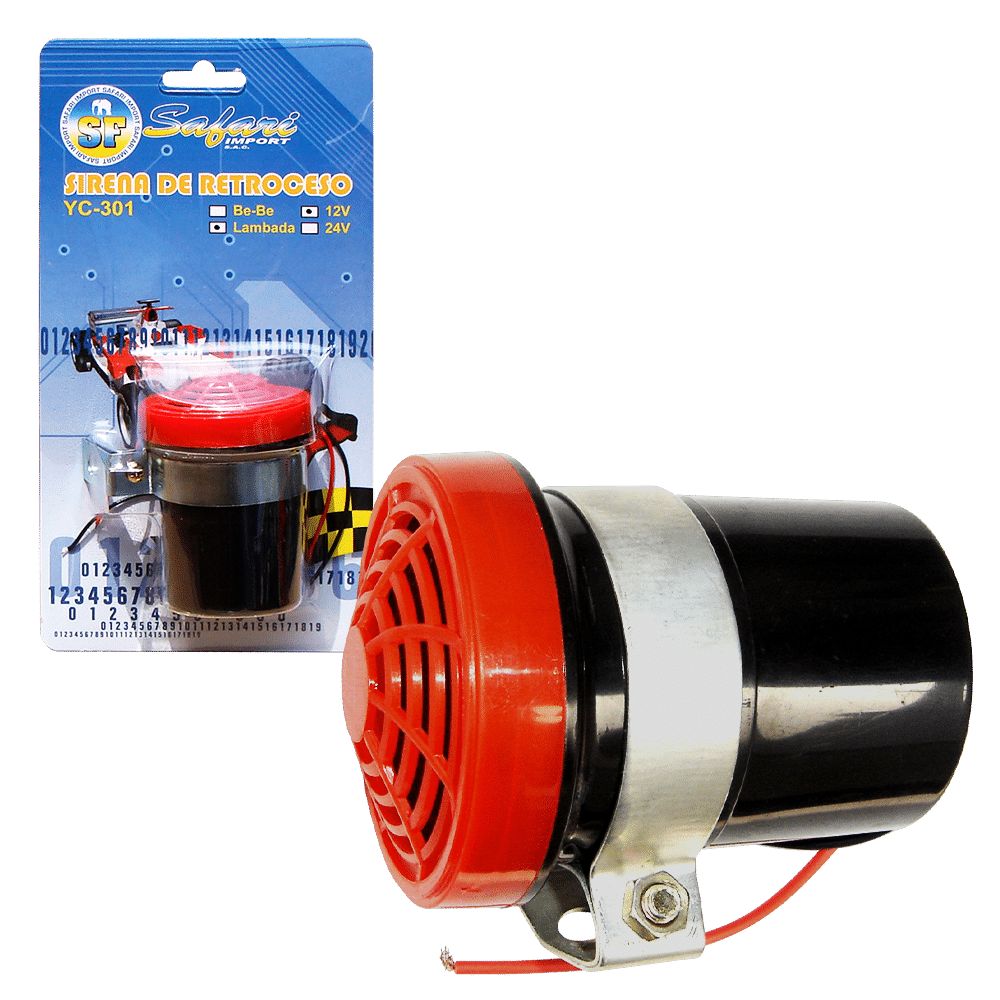 SIRENA DE RETROCESO 12V LAMBADA