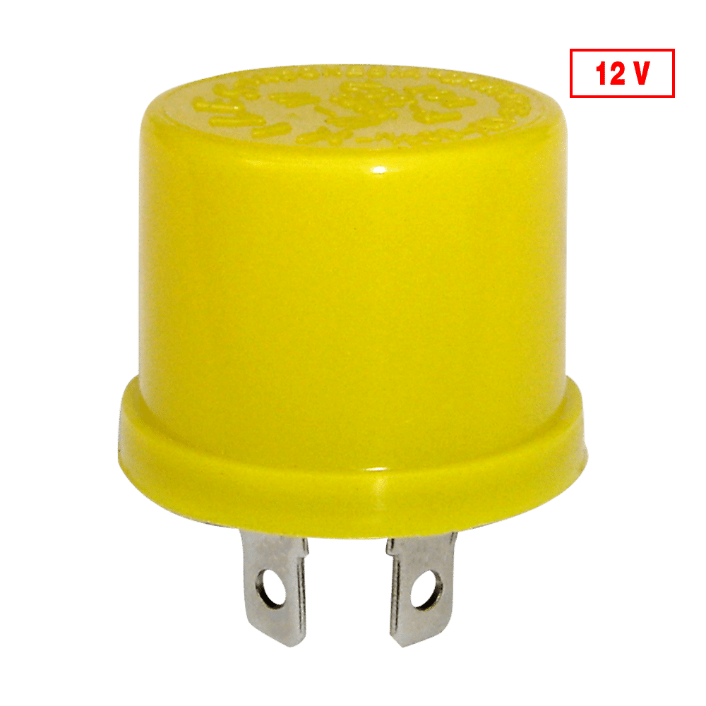FLASHER MECANICO AMARILLO 12V 2P NILLES