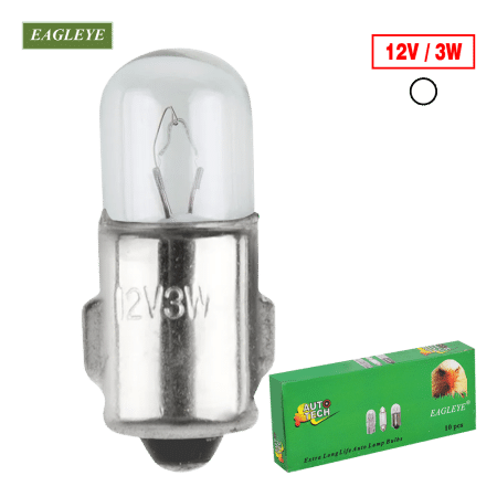 FOCO BOMBILLA T7 12V 3W X10PZS