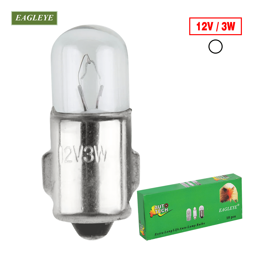 FOCO BOMBILLA T7 12V 3W X10PZS