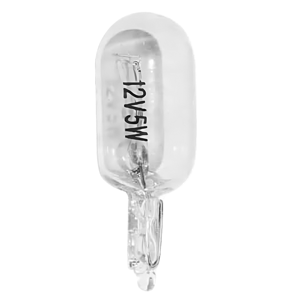 FOCO LAGRIMA T10 12V 5W X10PZS