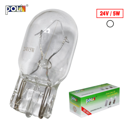 FOCO LAGRIMA T10 24V 5W X10PZS