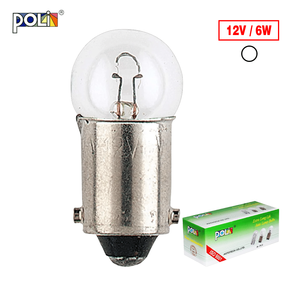 FOCO BOMBILLA G11 12V 6W BA9S X10PZS