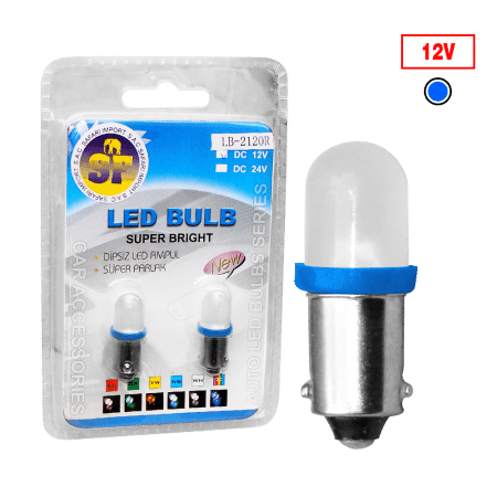 FOCO LED T8.5 AZUL X10PZS