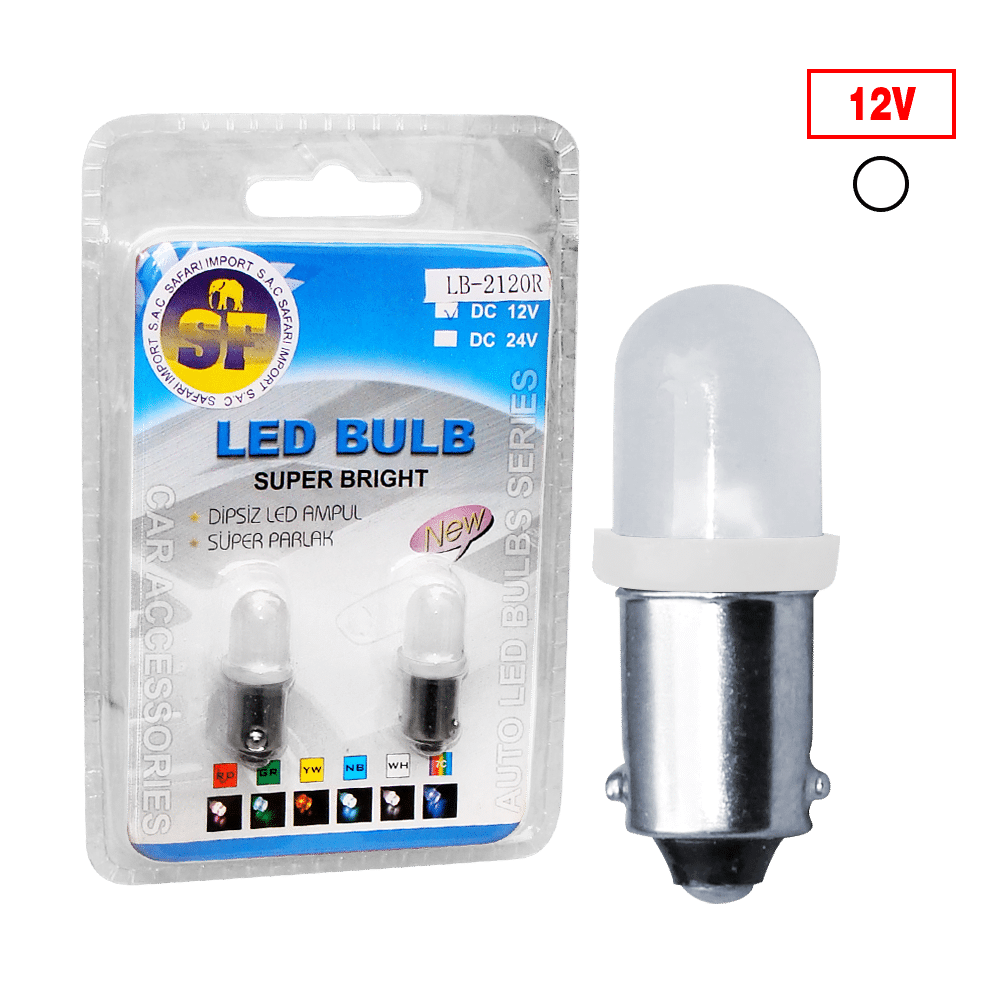 FOCO LED T8.5 BLANCO X10PZS