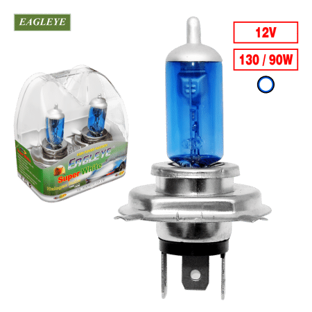 FOCO HALOGENO H4 12V 130/90W P43T SUPER WHITE X2PZS
