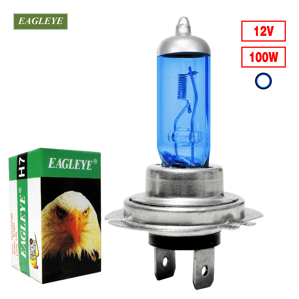 FOCO HALOGENO H7 12V 100W PX26D SUPER WHITE