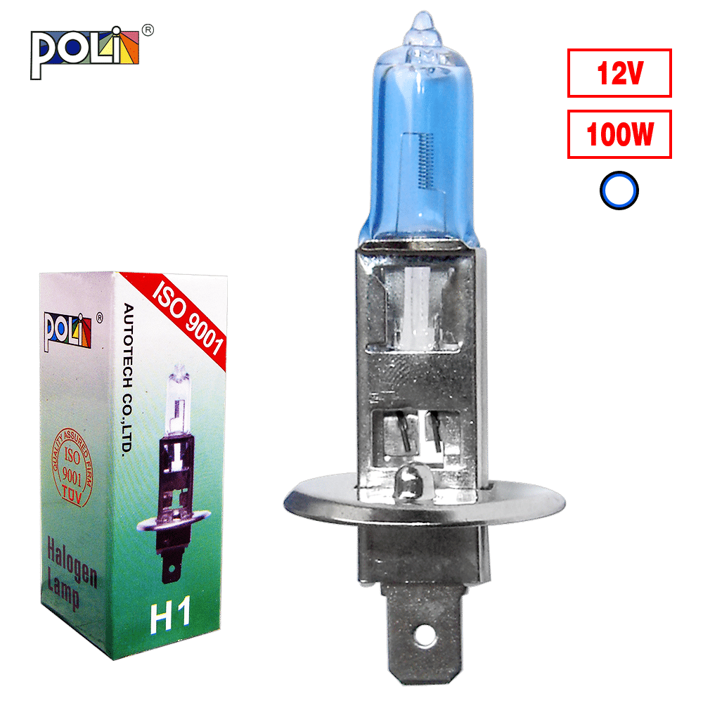 FOCO HALOGENO H1 12V 100W P14-5S SUPER WHITE