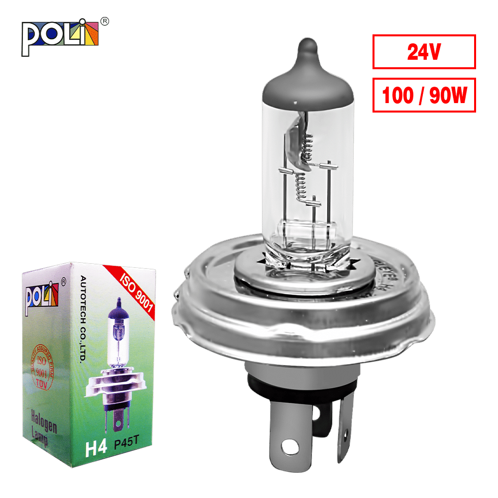 FOCO HALOGENO H4 24V 100/90W P43