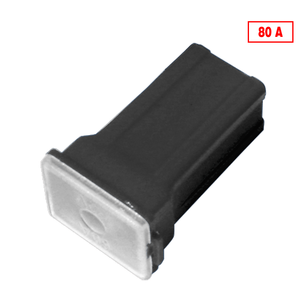 FUSIBLE SMALL H S/CLIP 80AMP X10PZS
