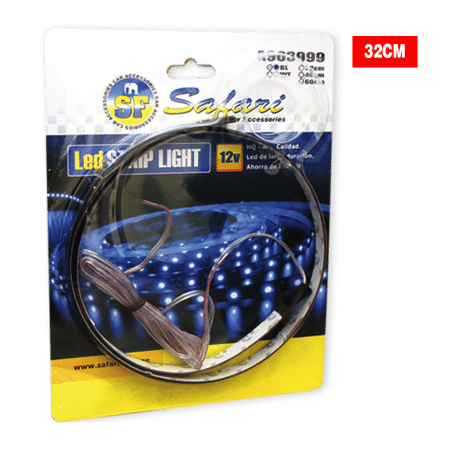 CINTA LED 12PCS 0603 SMD LED 32CM DC12V LED AZU