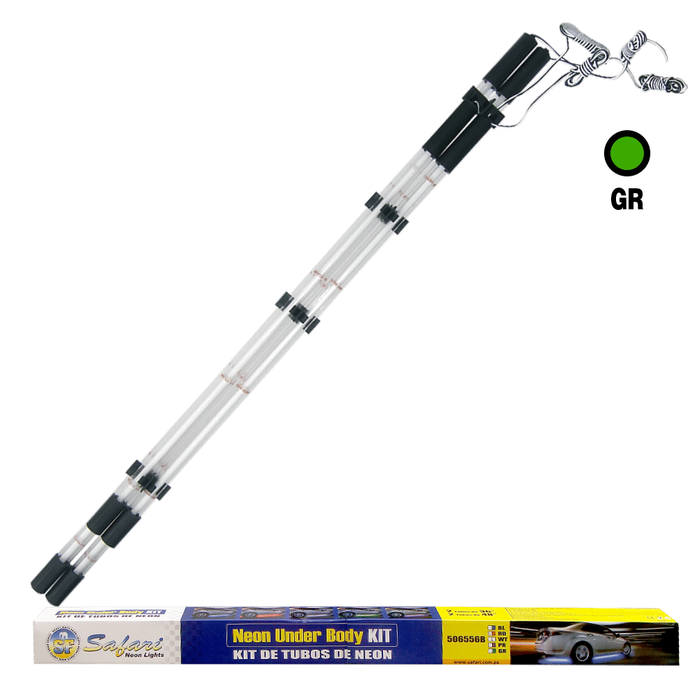 KIT DE TURBOS DE NEON VERDE 2X36 2X48