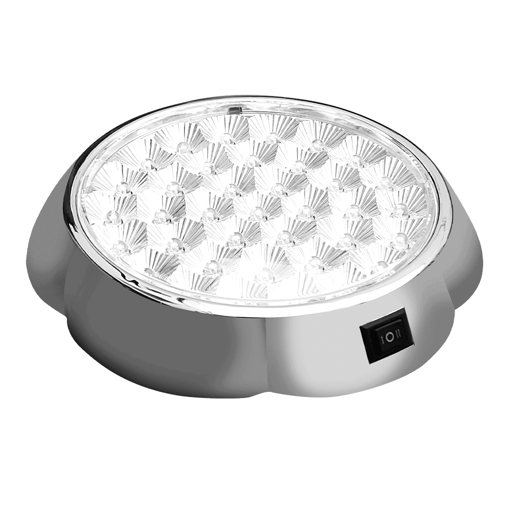 LUZ INTERIOR CIRCULAR 12V BLANCO
