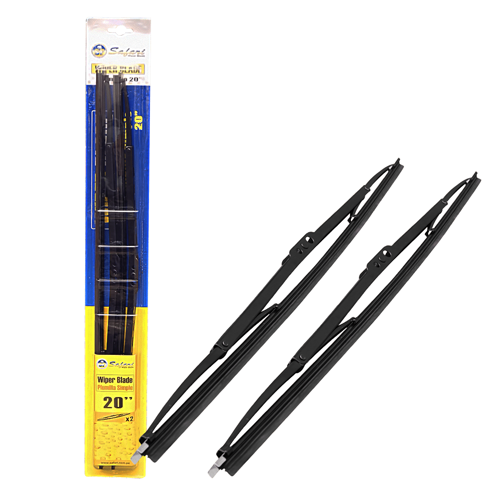 PLUMILLA UNIVERSAL X2 MARCO METALICO SOPORTE ABS 20PULG