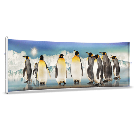 TAPASOL CORREDIZO 42CMX1.3M. PINGUINOS